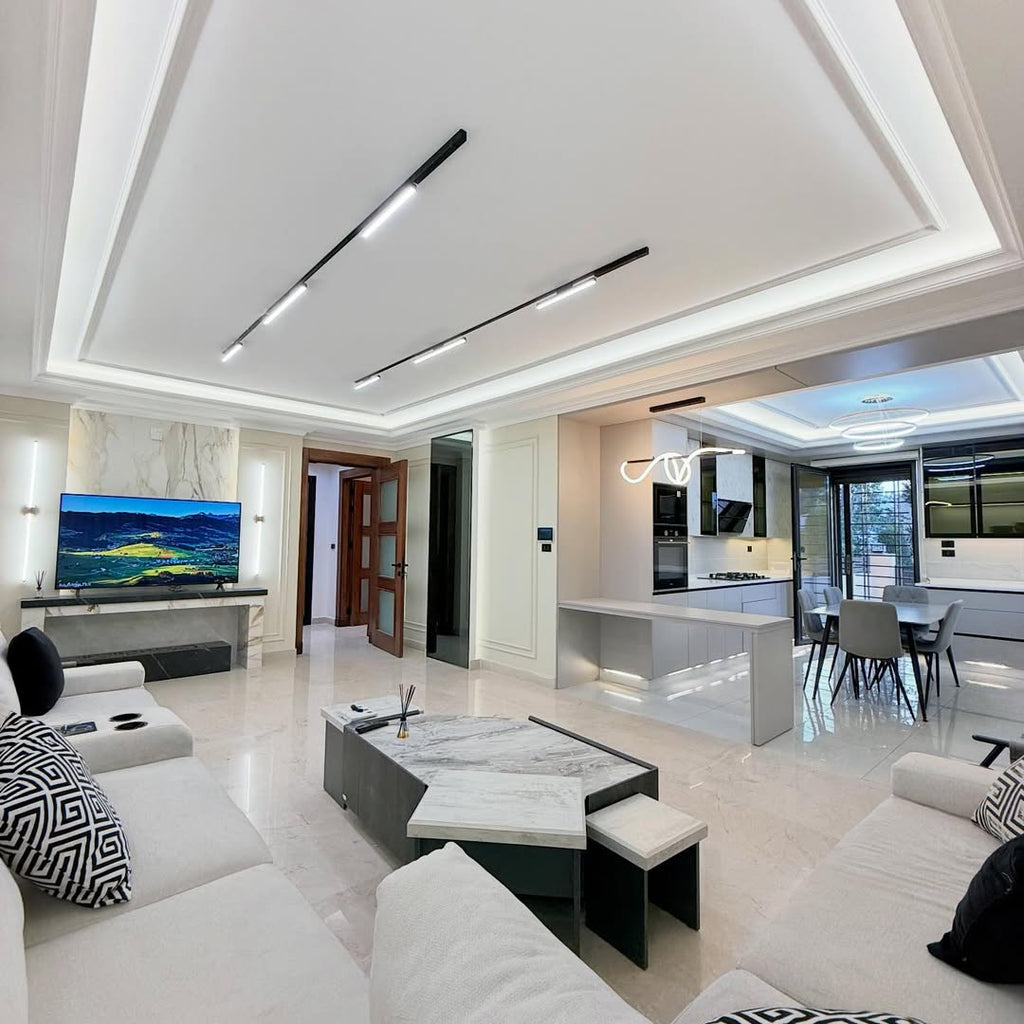 A ground-floor apartment with an area of 450 sqm.