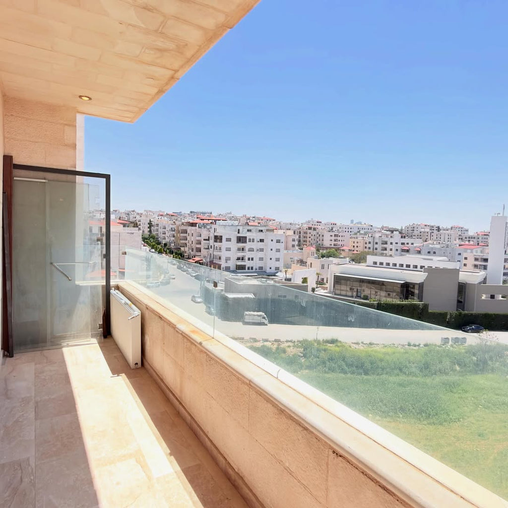 First-floor apartment with a roof, located in Khalda