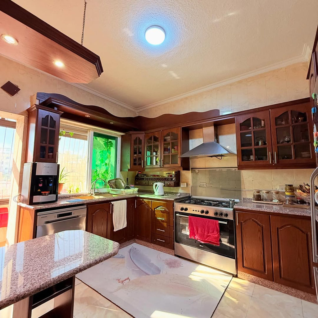 A third-floor apartment with an area of 145 sqm.