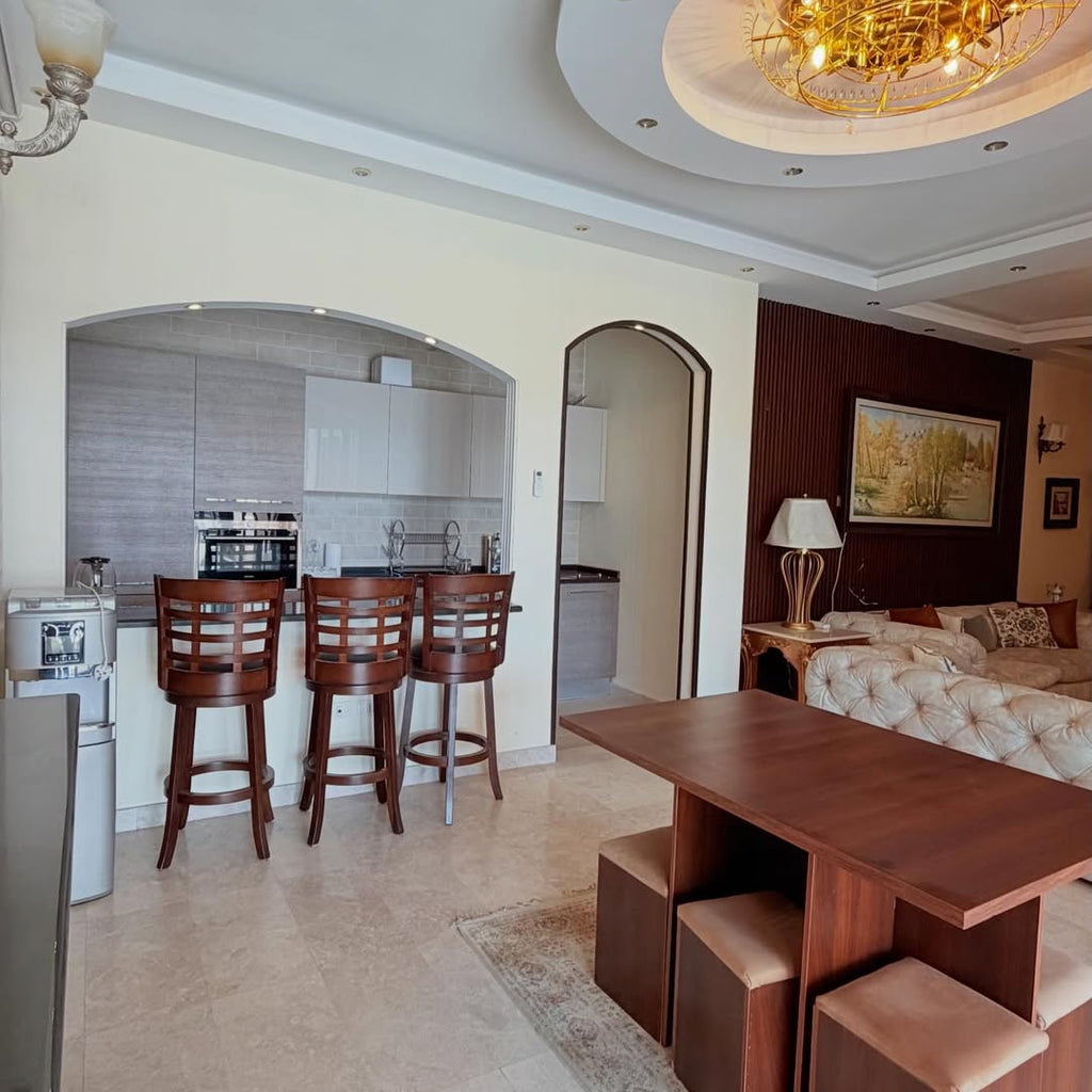 Ground-floor duplex apartment with an area of 800 sqm.