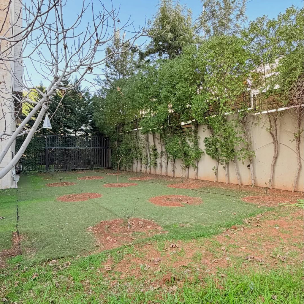 Ground-floor duplex apartment with an area of 800 sqm.